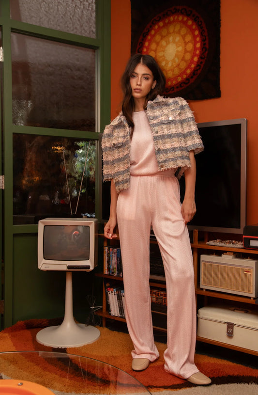 Pants Laura Roze voor dames