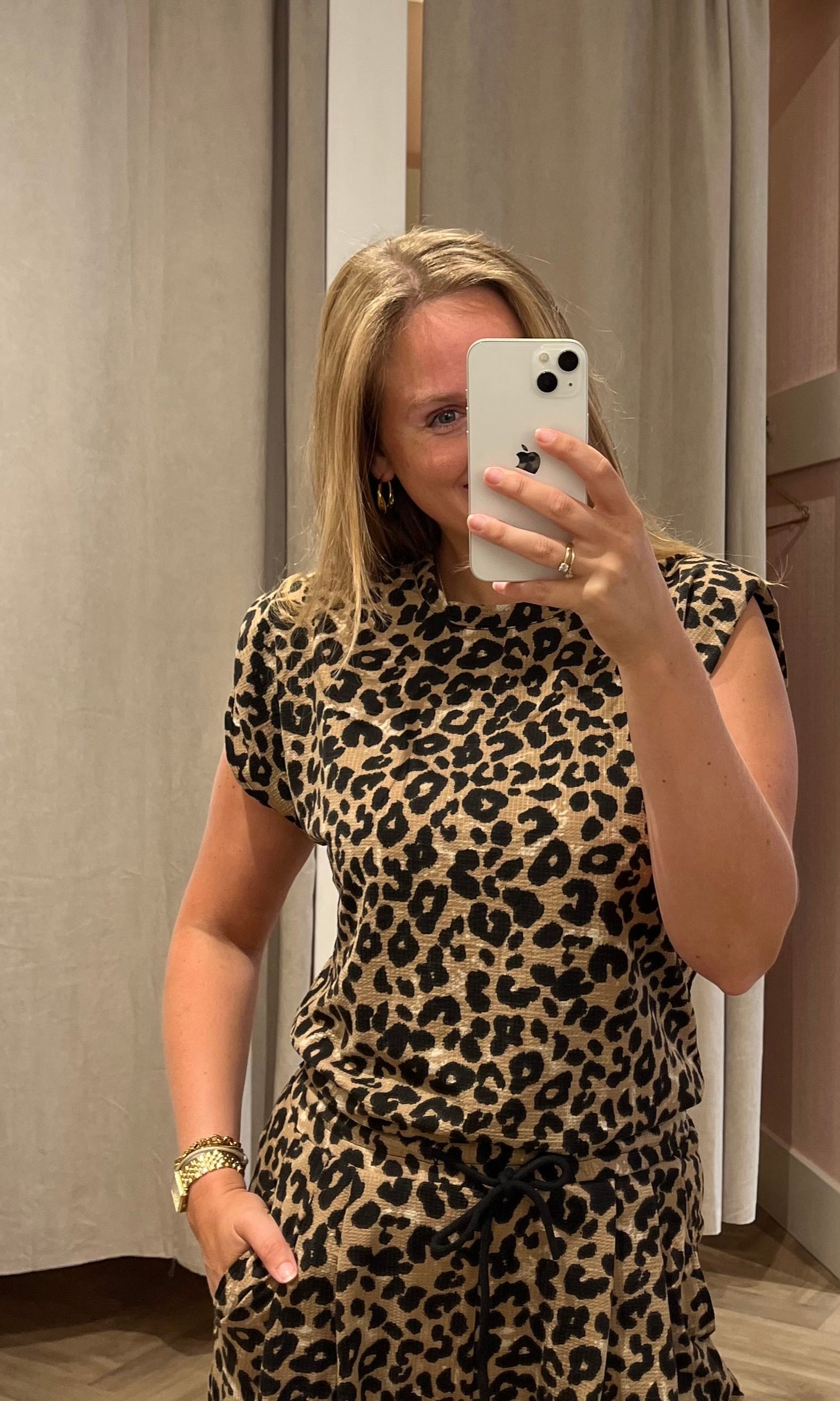 Top Celina Leopard voor dames