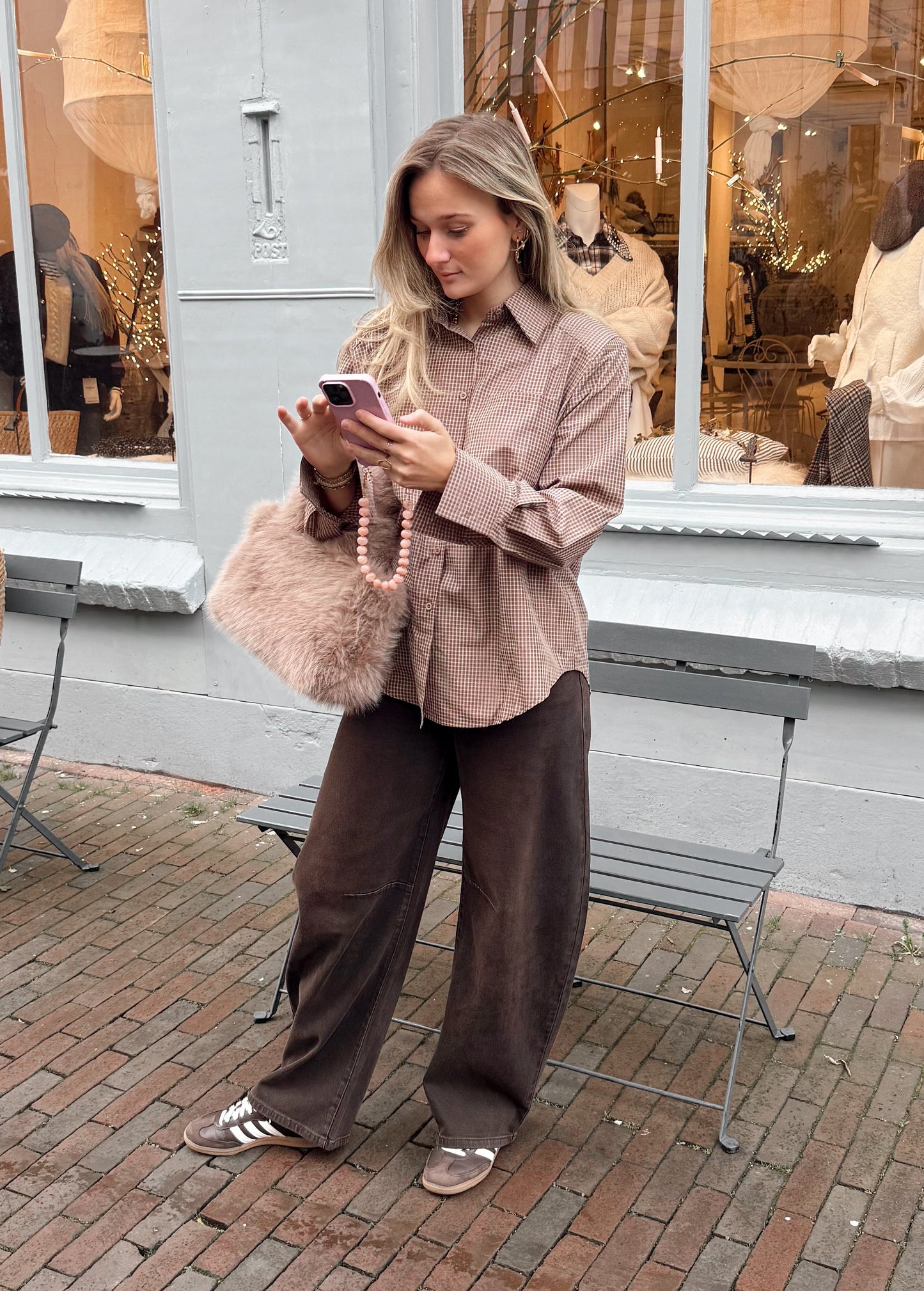 Blouse Iris Ruit voor dames