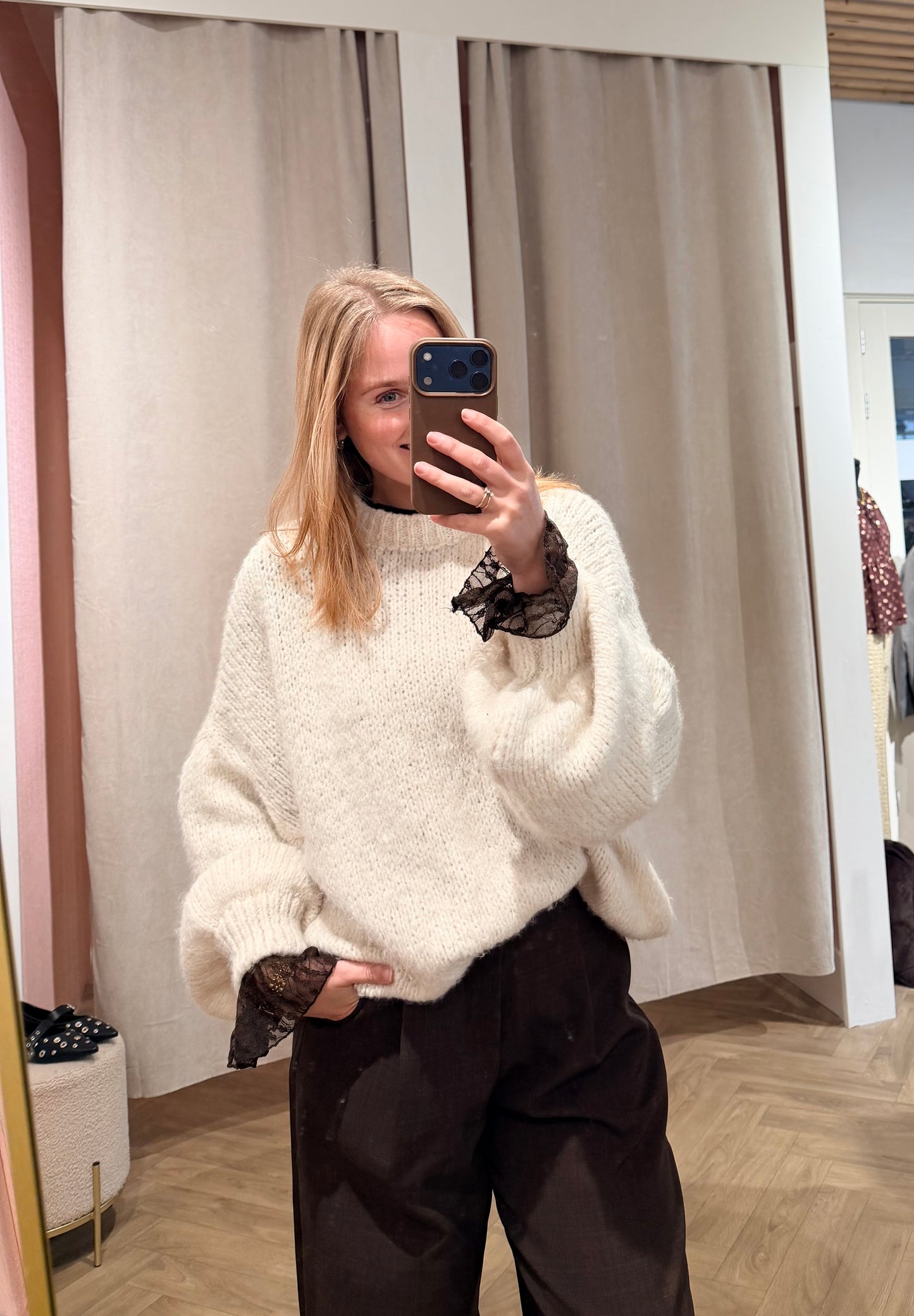 Trui Nora Beige voor dames