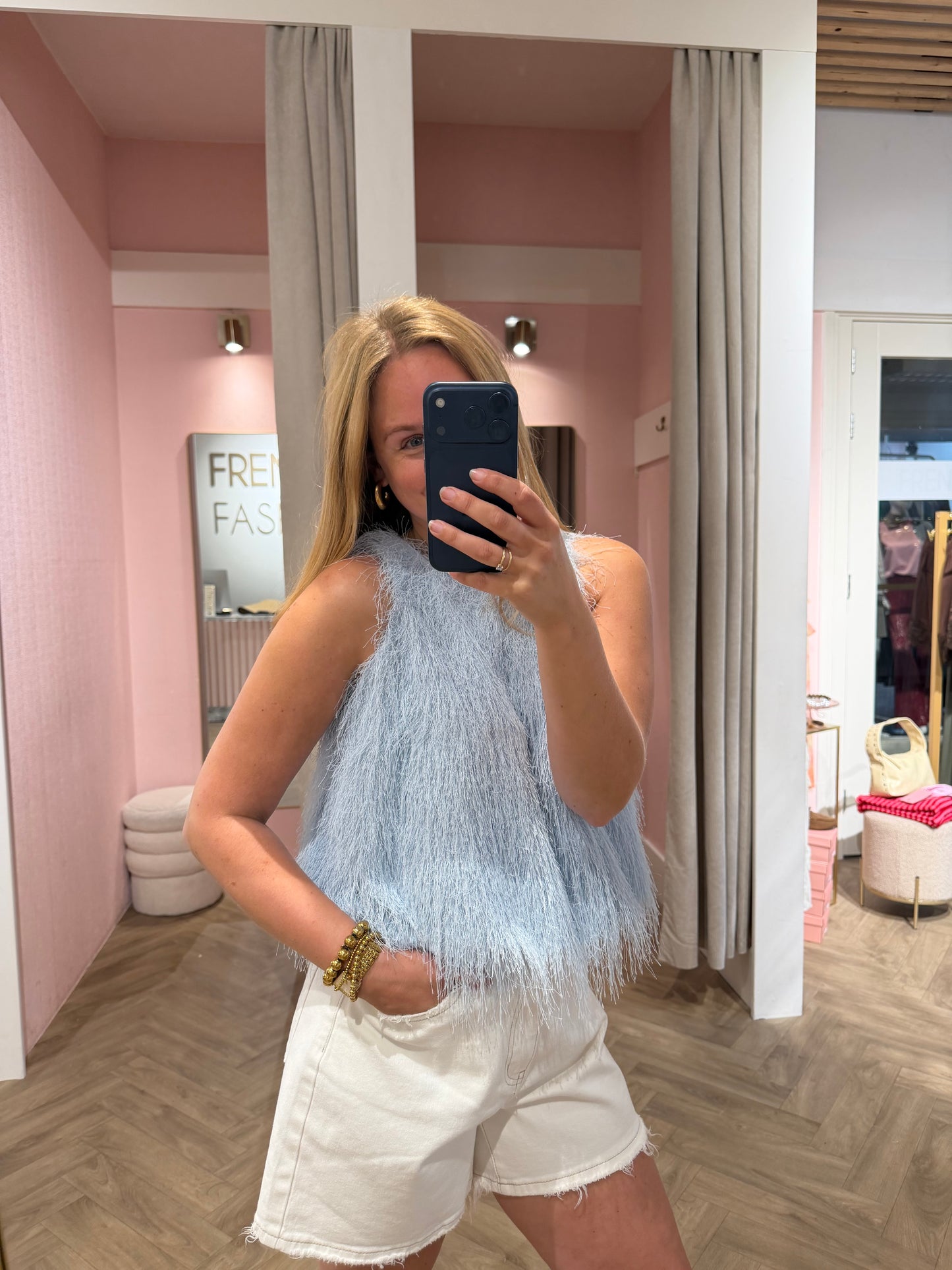Top Pip Blue voor dames