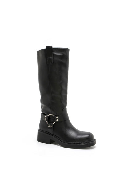 Boots Bobbi Biker Black voor dames