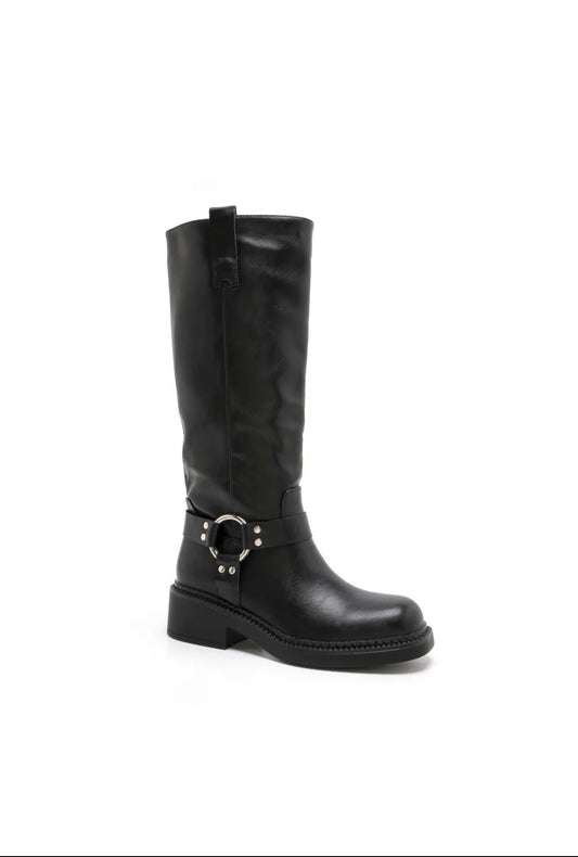 Boots Bobbi Biker Black voor dames
