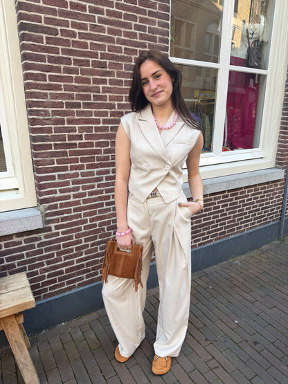 Gilet Amy Sand voor dames