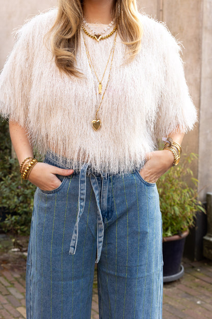 Blouse Fayenna White voor dames