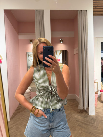 Blouse Cato Green voor dames
