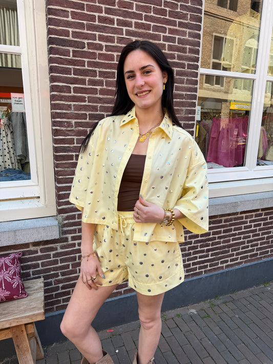 Blouse Mara Yellow voor dames