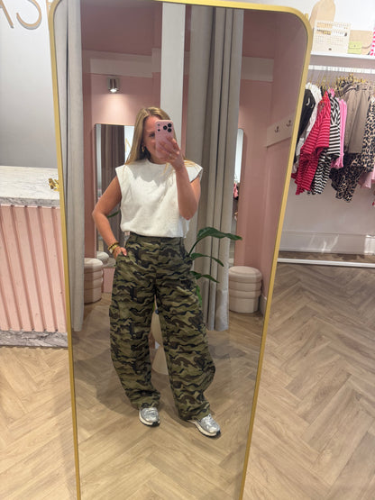 Pants Max Army voor dames