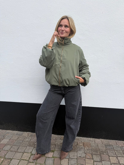 Jacket Indy Stripe Green voor dames