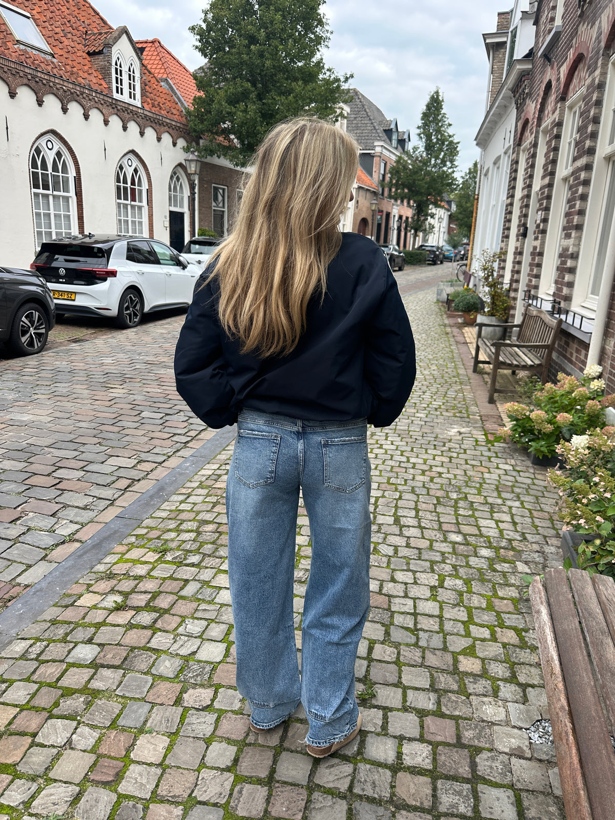 Jeans Esther Balloon Blue voor dames