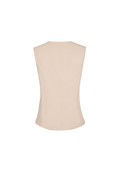 Gilet Charm Beige voor dames