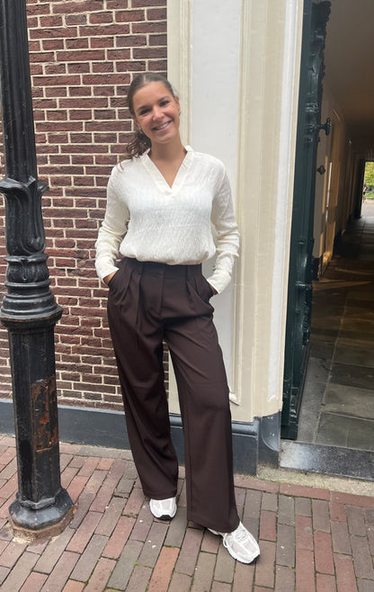 Blouse Liselotte Offwhite voor dames