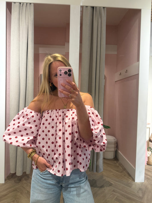 Blouse Stella Pink voor dames