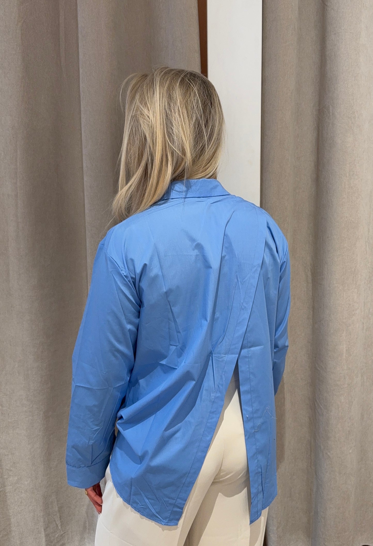 Blouse Inge Blauw voor dames