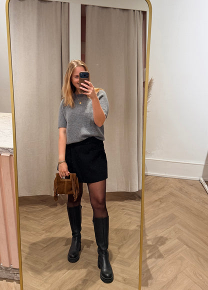 Trui Mels Grijs voor dames