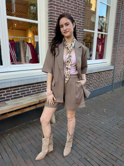 Short Viksa Taupe voor dames
