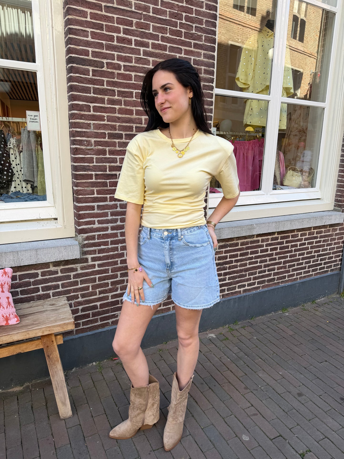 Top Lot Yellow voor dames