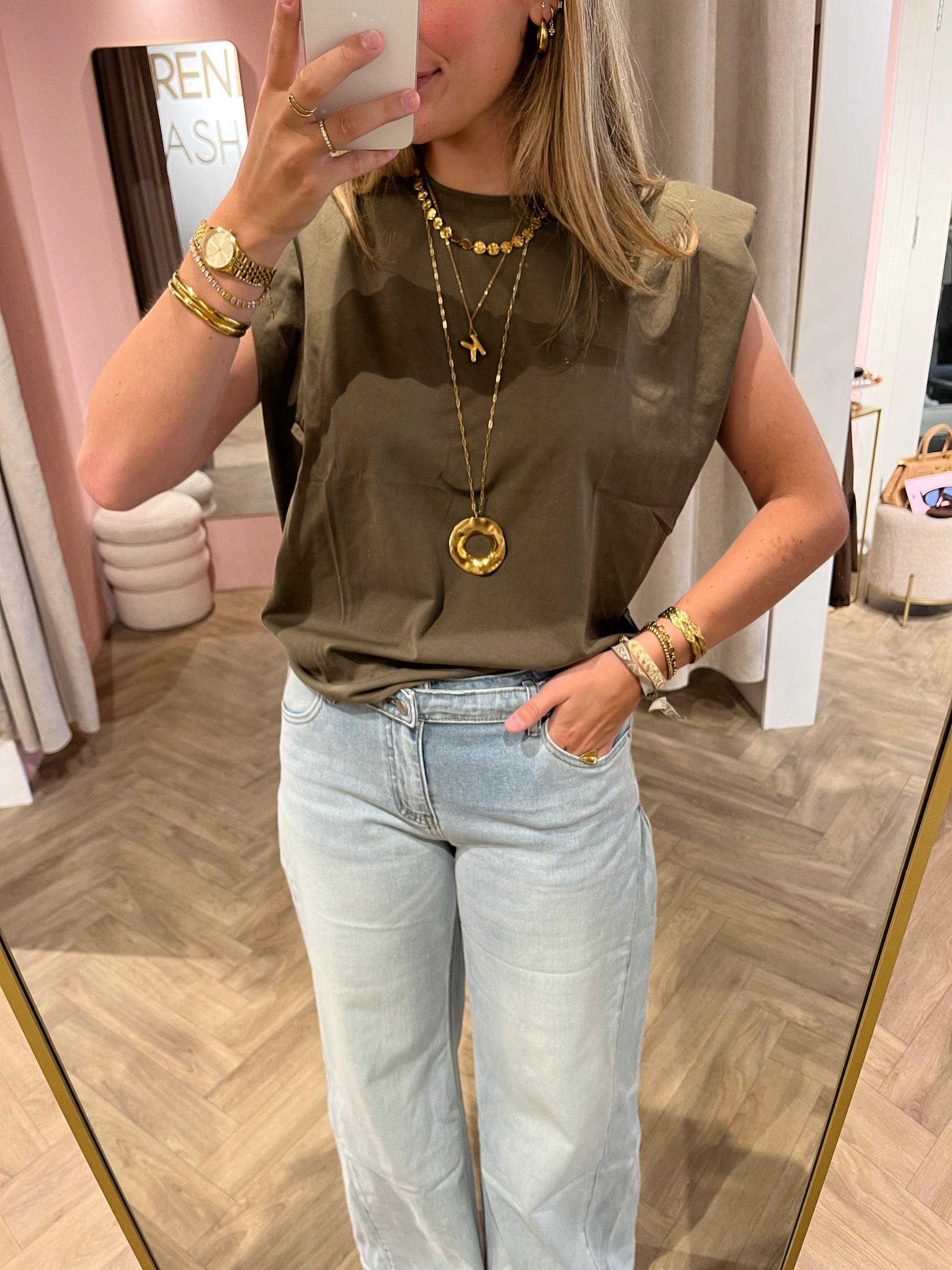 Top Lotte Green voor dames