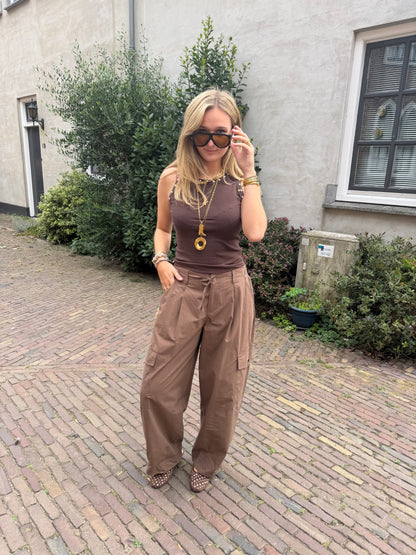Top Studs Brown voor dames