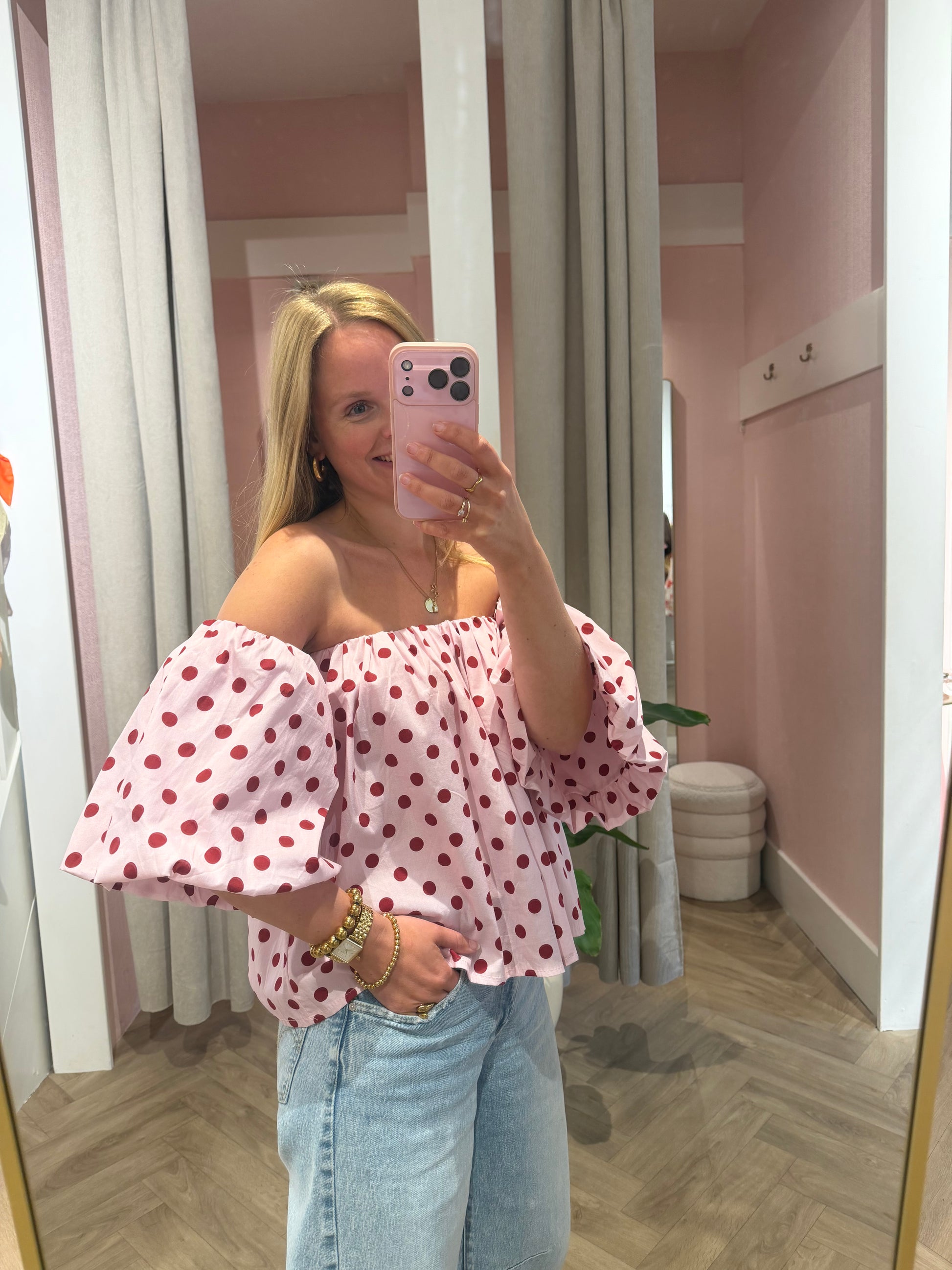 Blouse Stella Pink voor dames