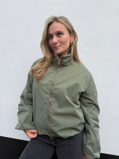 Jacket Indy Stripe Green voor dames