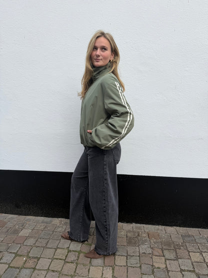 Jacket Indy Stripe Green voor dames