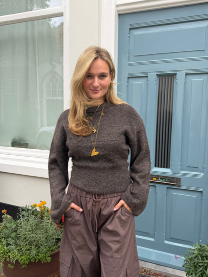 Knit Florien Brown voor dames