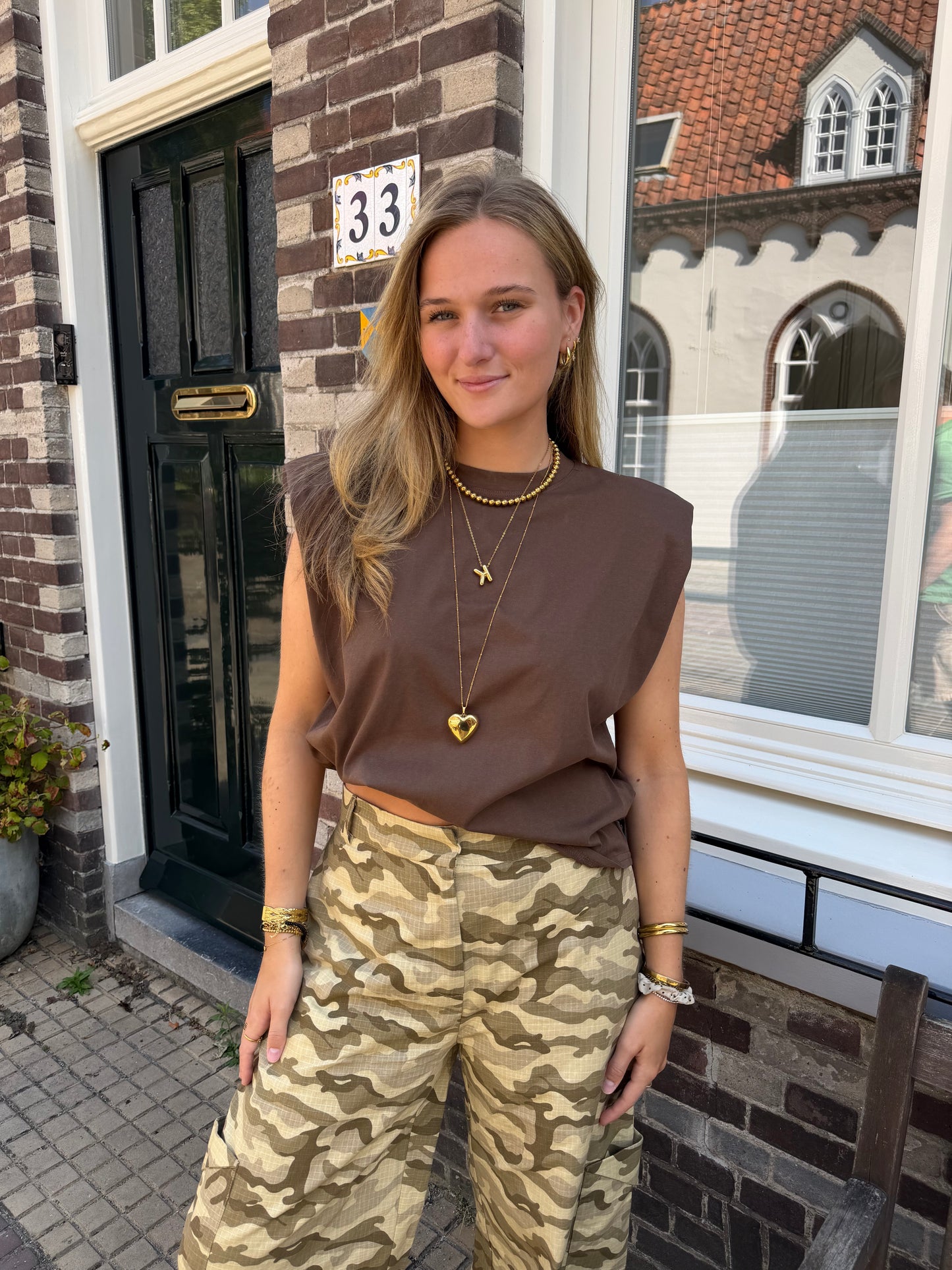 Top Lotte Brown voor dames