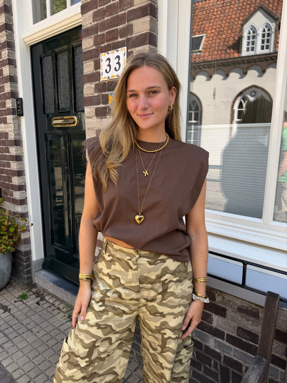 Top Lotte Brown voor dames