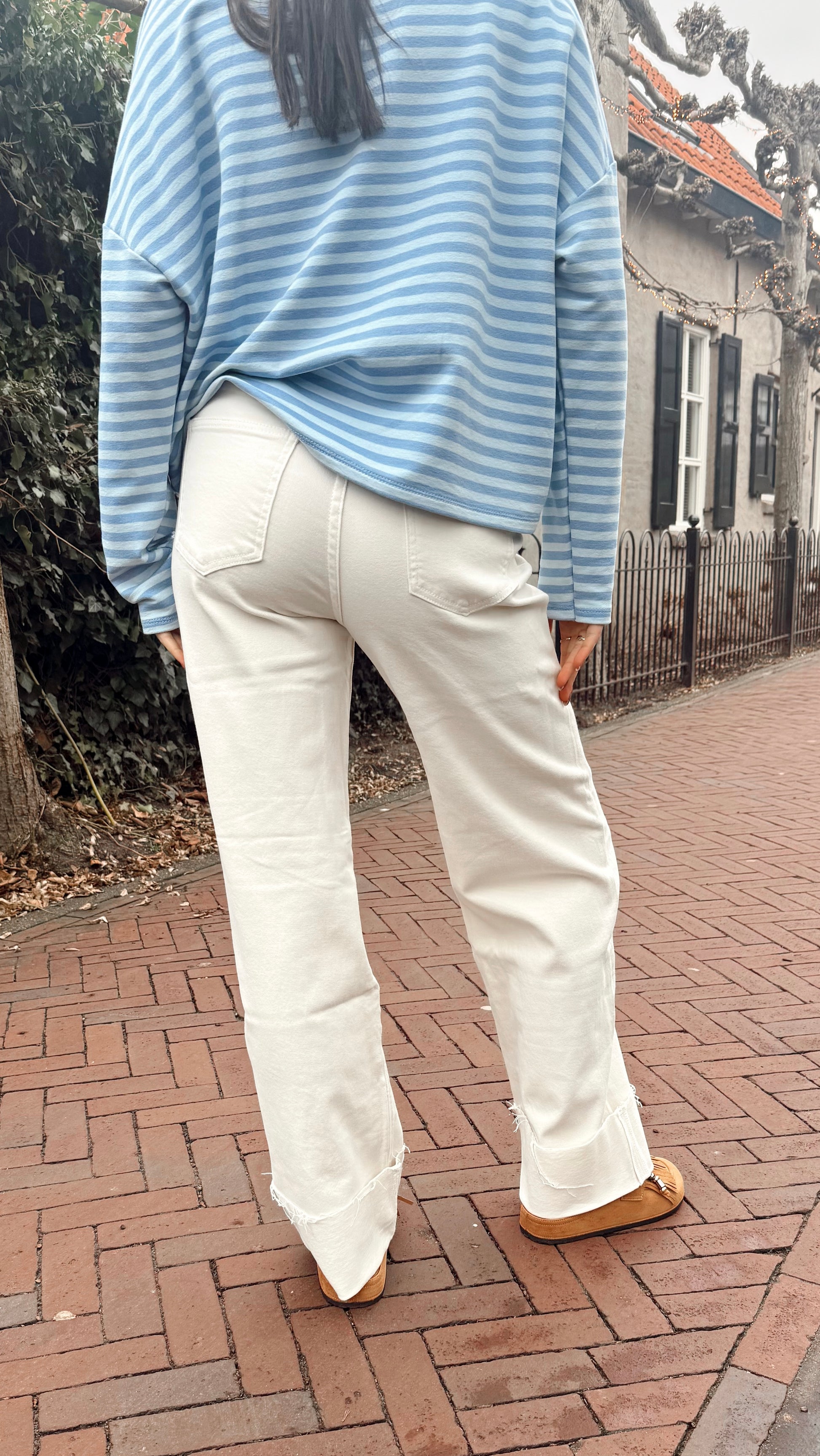 Jeans Steffie Wit voor dames