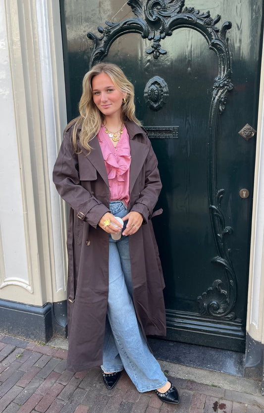 Trenchcoat Bruin voor dames