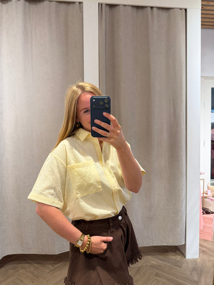 Blouse Demi Yellow voor dames
