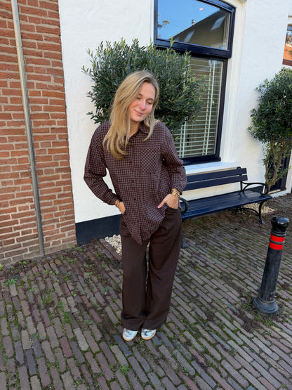 Blouse Mikka Spark Brown voor dames