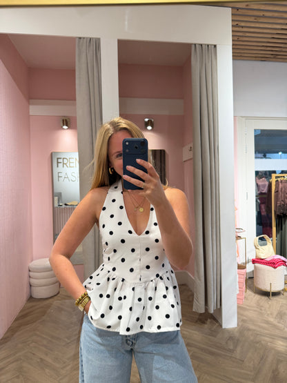 Top Adoree Offwhite voor dames