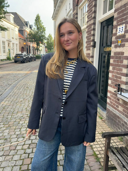 Blazer Esmee Oversized Navy voor dames