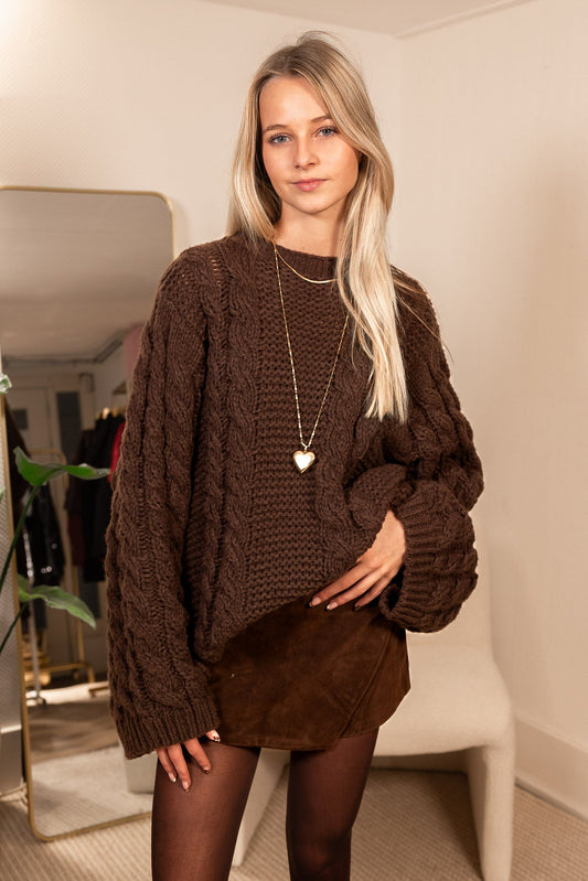 Trui Lizzy Bruin voor dames