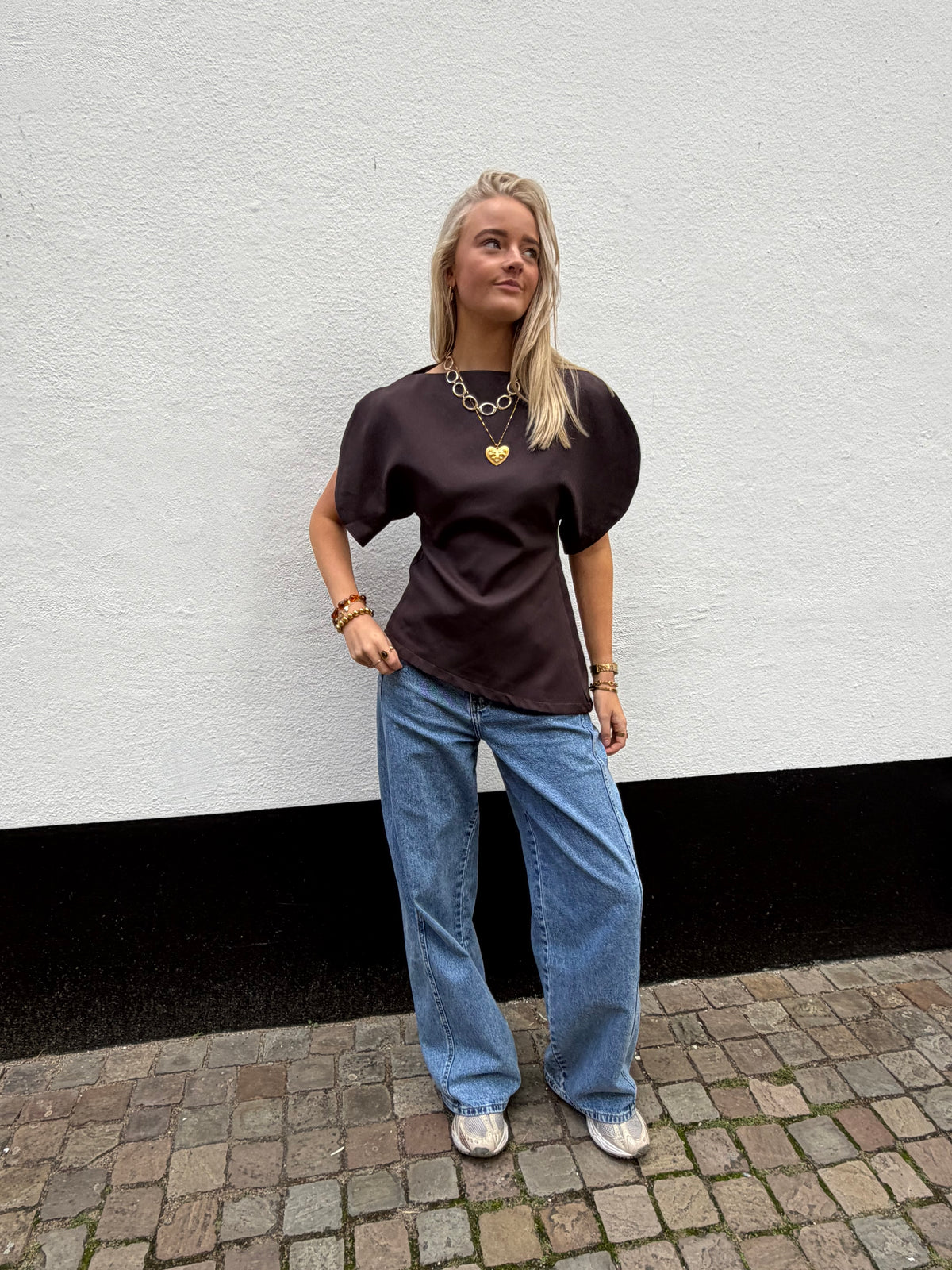 Top Hanna Brown voor dames