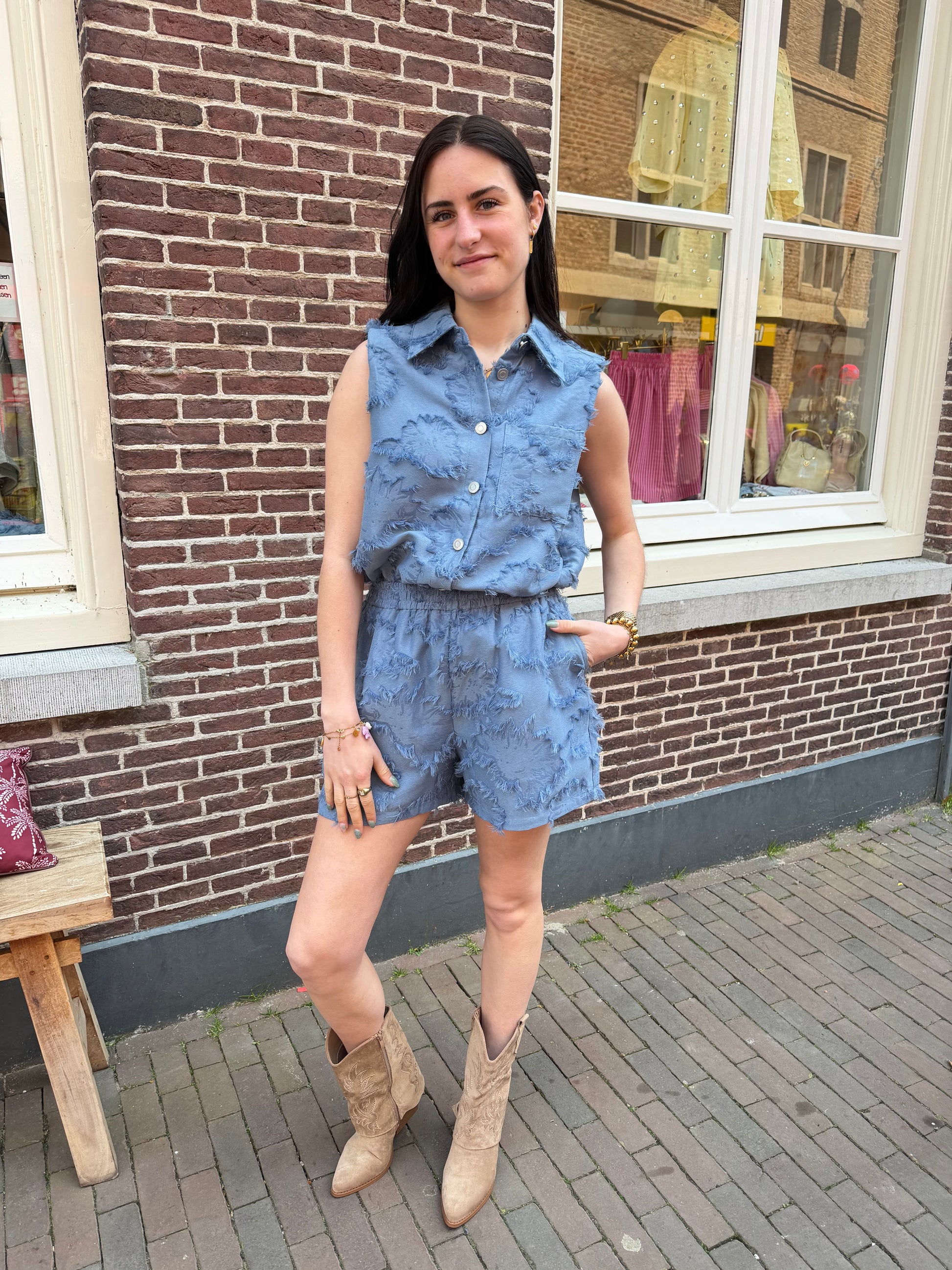 Short Sofia Blue voor dames