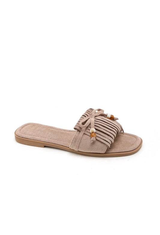 Slipper Fee Beige