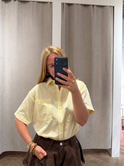 Blouse Demi Yellow voor dames
