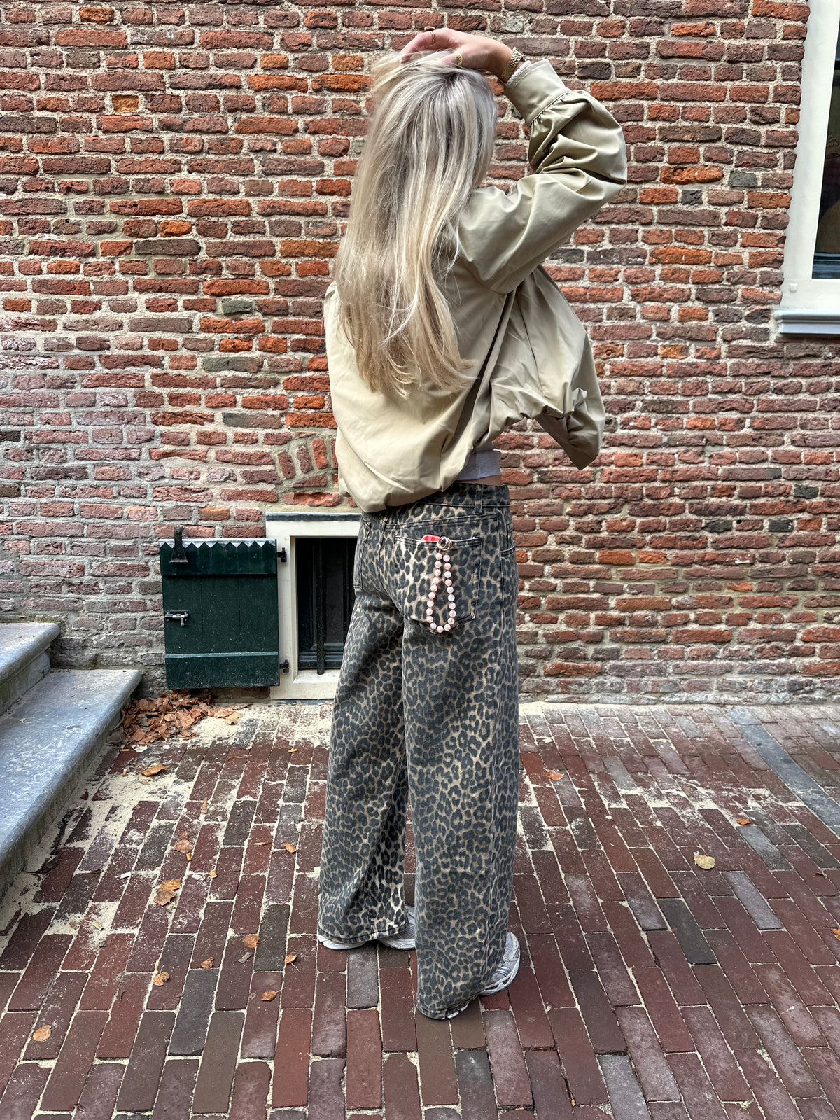Jeans Daisy Leopard Brown voor dames