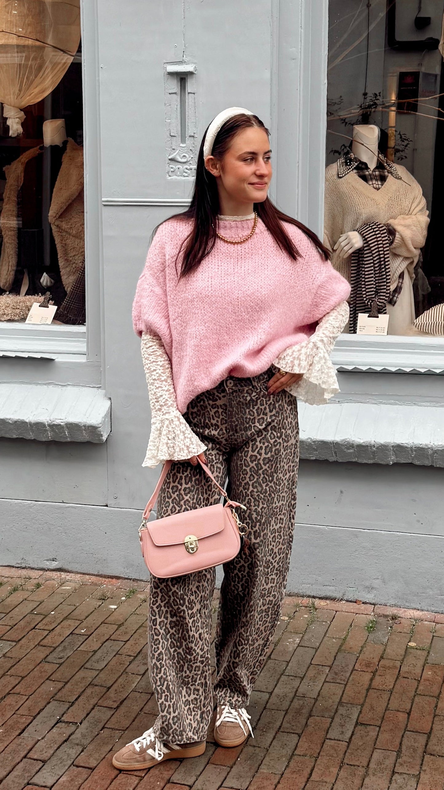 Trui Jeanine Roze voor dames