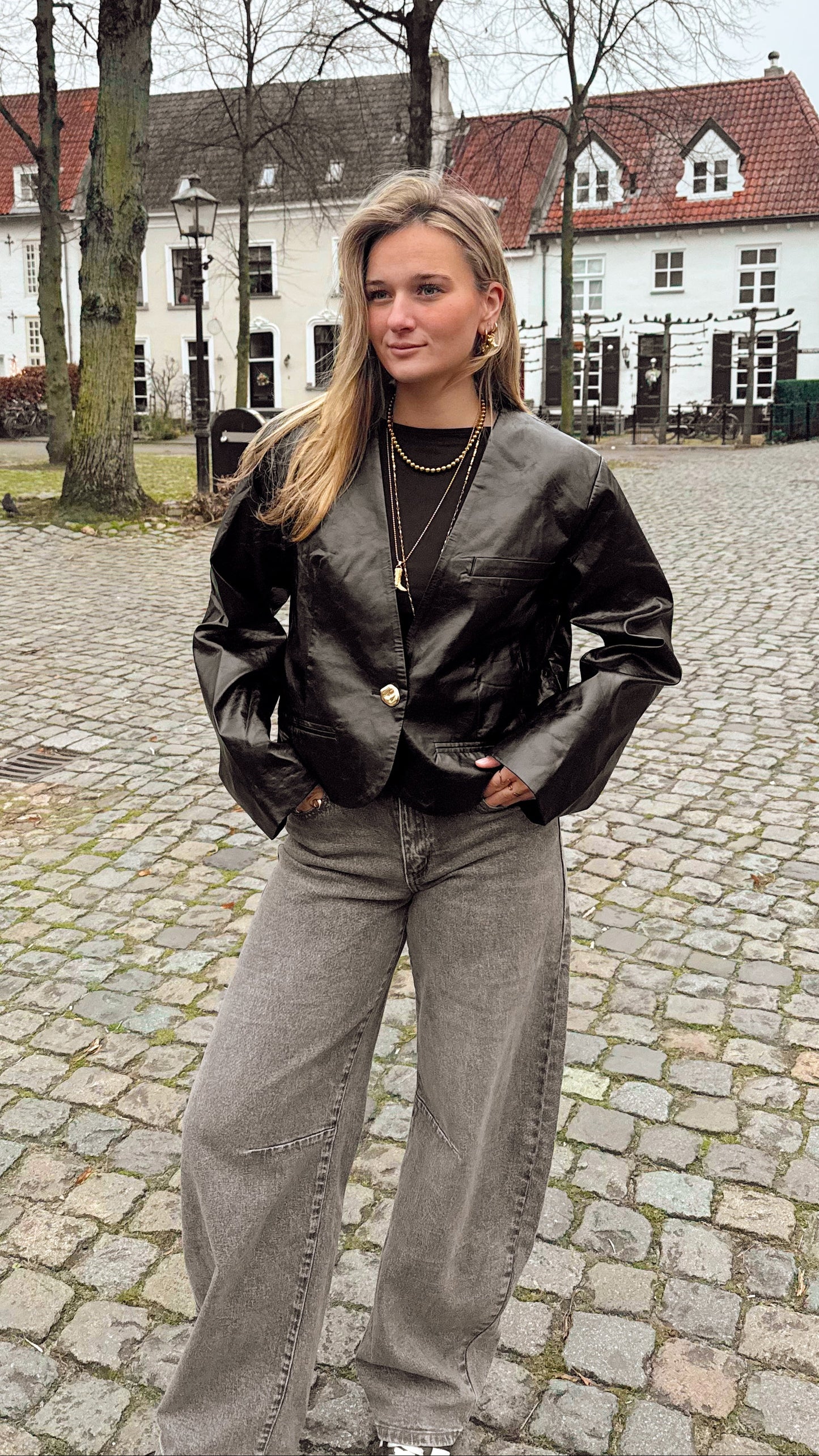 Blazer Mea Zwart voor dames
