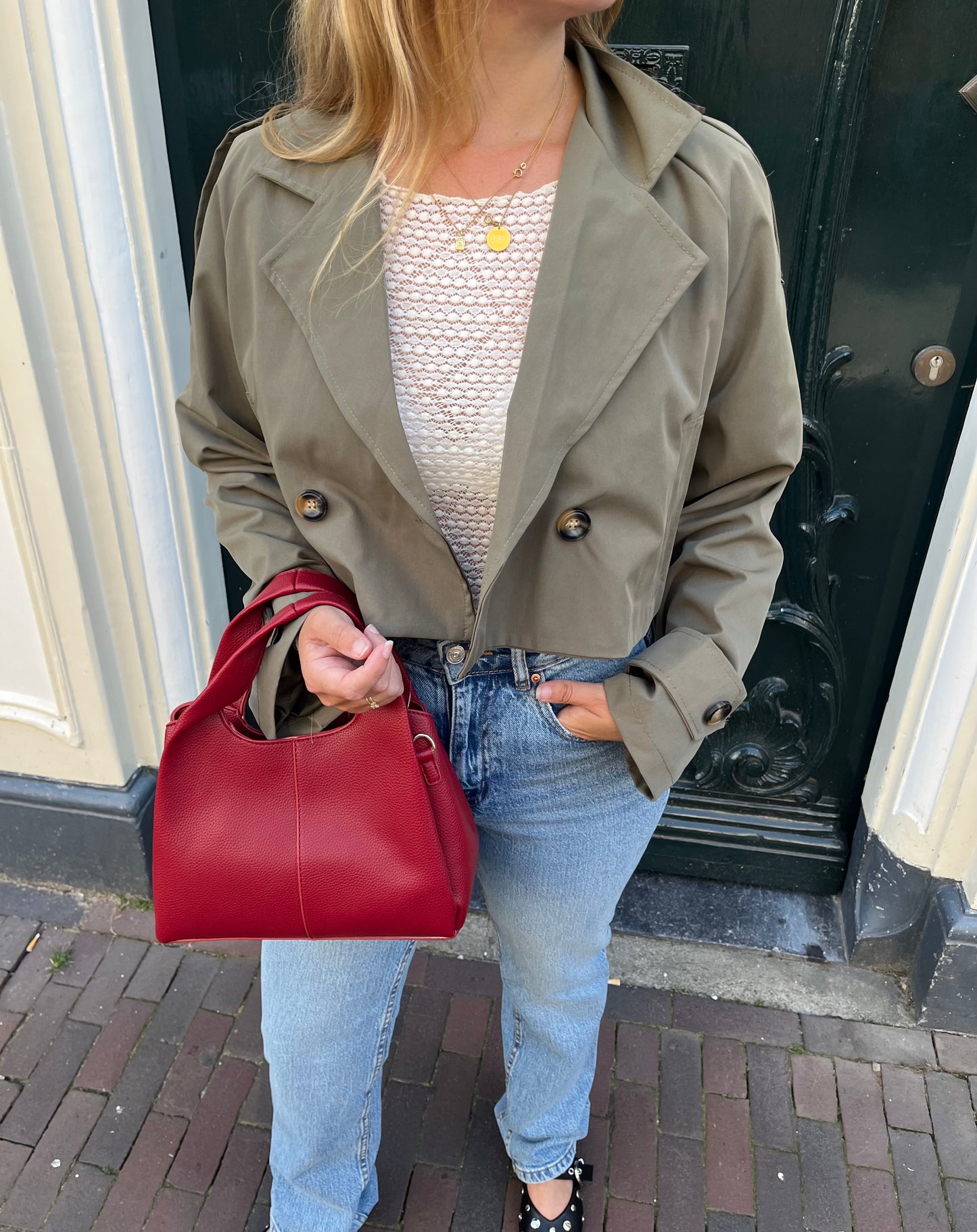 Vest Lucie Lichtbeige voor dames