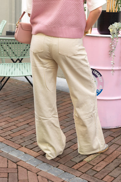 Jeans Payton Creamy White voor dames