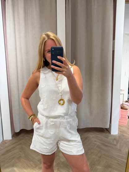 Short Bess White voor dames