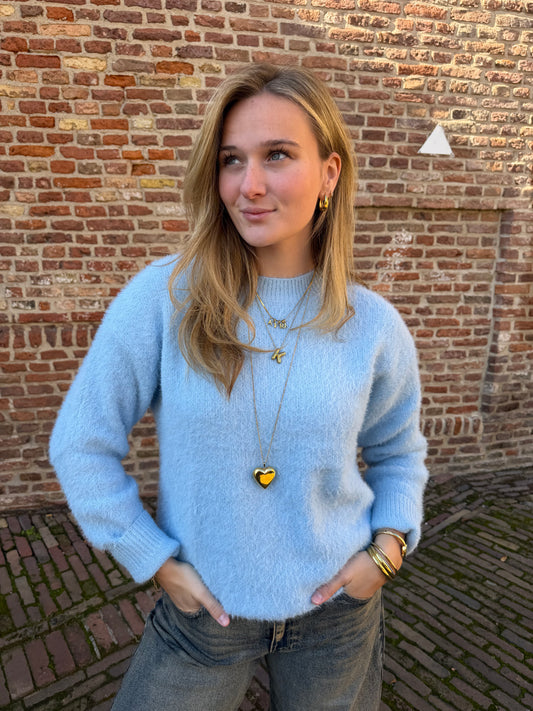 Knit Islene Lightblue voor dames