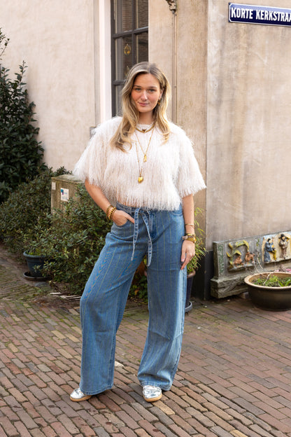 Blouse Fayenna White voor dames