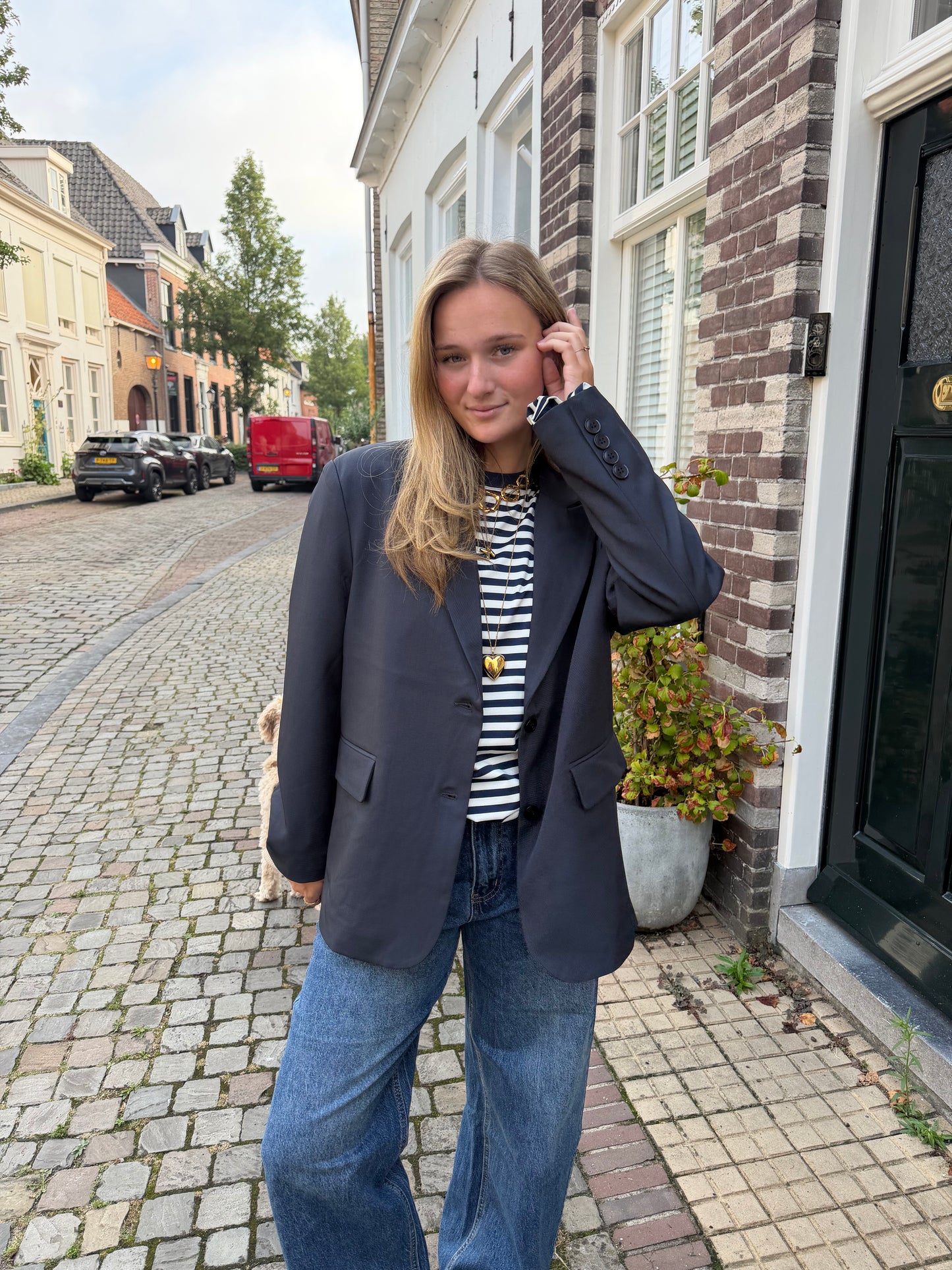 Blazer Esmee Oversized Navy voor dames