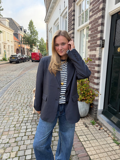 Blazer Esmee Oversized Navy voor dames